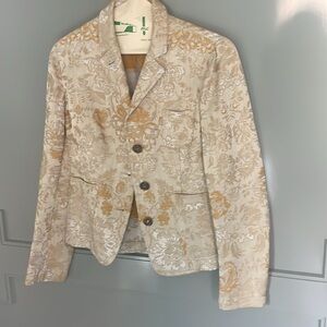 Piazza Sempione Floral Patterned Blazer